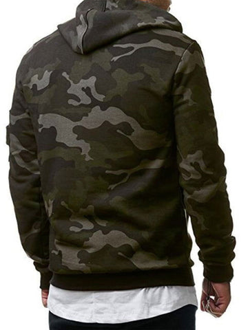 Camo Pocket Hoodie - Hoodies For All Kind -  - #tag1# - #tag2# - #tag3# - #tag4# - Camo Pocket Hoodie Hoodies For All Kind