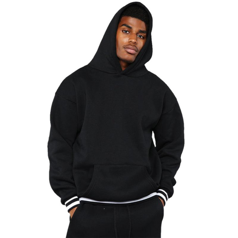 Solid Pullover Hoodie