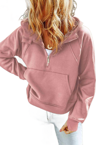 Thumbhole Zip Hoodie