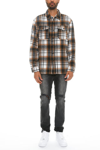 Men Checkered Soft Flannel Shacked