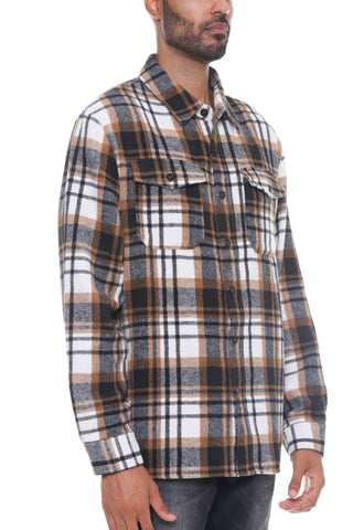 Men Checkered Soft Flannel Shacked