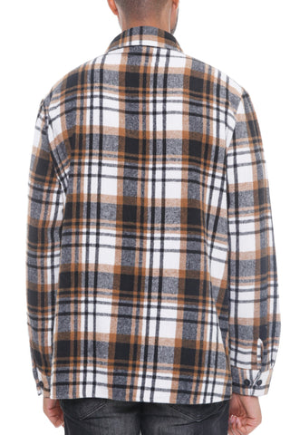 Men Checkered Soft Flannel Shacked