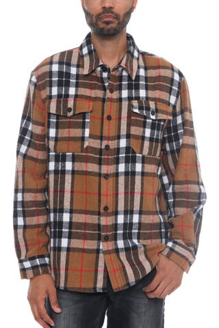 Men Checkered Soft Flannel Shacked