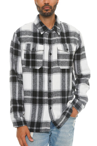 Men Checkered Soft Flannel Shacked