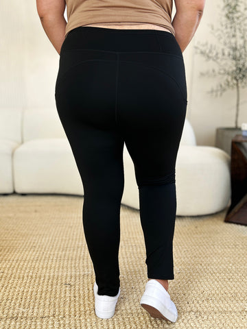 Wide Waistband Sports Leggings - null - All Female Kind - Trendsi - Hoodies For All Kind - 100102440929553 - 100102440929553