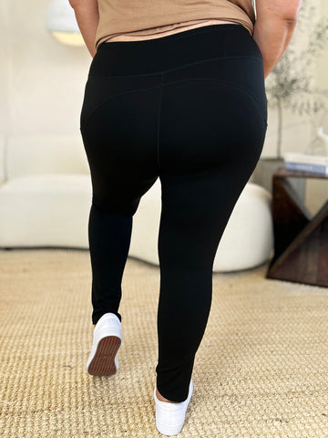 Wide Waistband Sports Leggings - null - All Female Kind - Trendsi - Hoodies For All Kind - 100102440929553 - 100102440929553