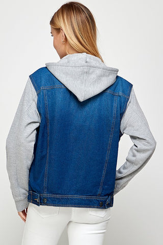 Women's Denim Fleece 1 Hoodies For All Kind