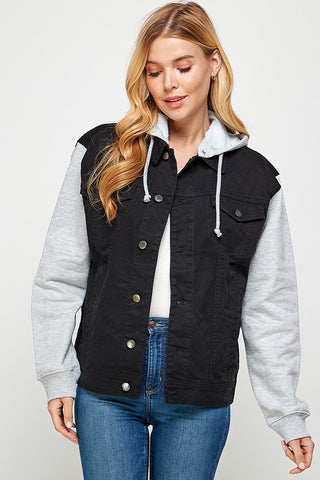 Women's Denim Fleece 6 Hoodies For All Kind