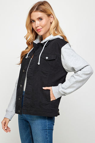 Women's Denim Fleece 6 Hoodies For All Kind