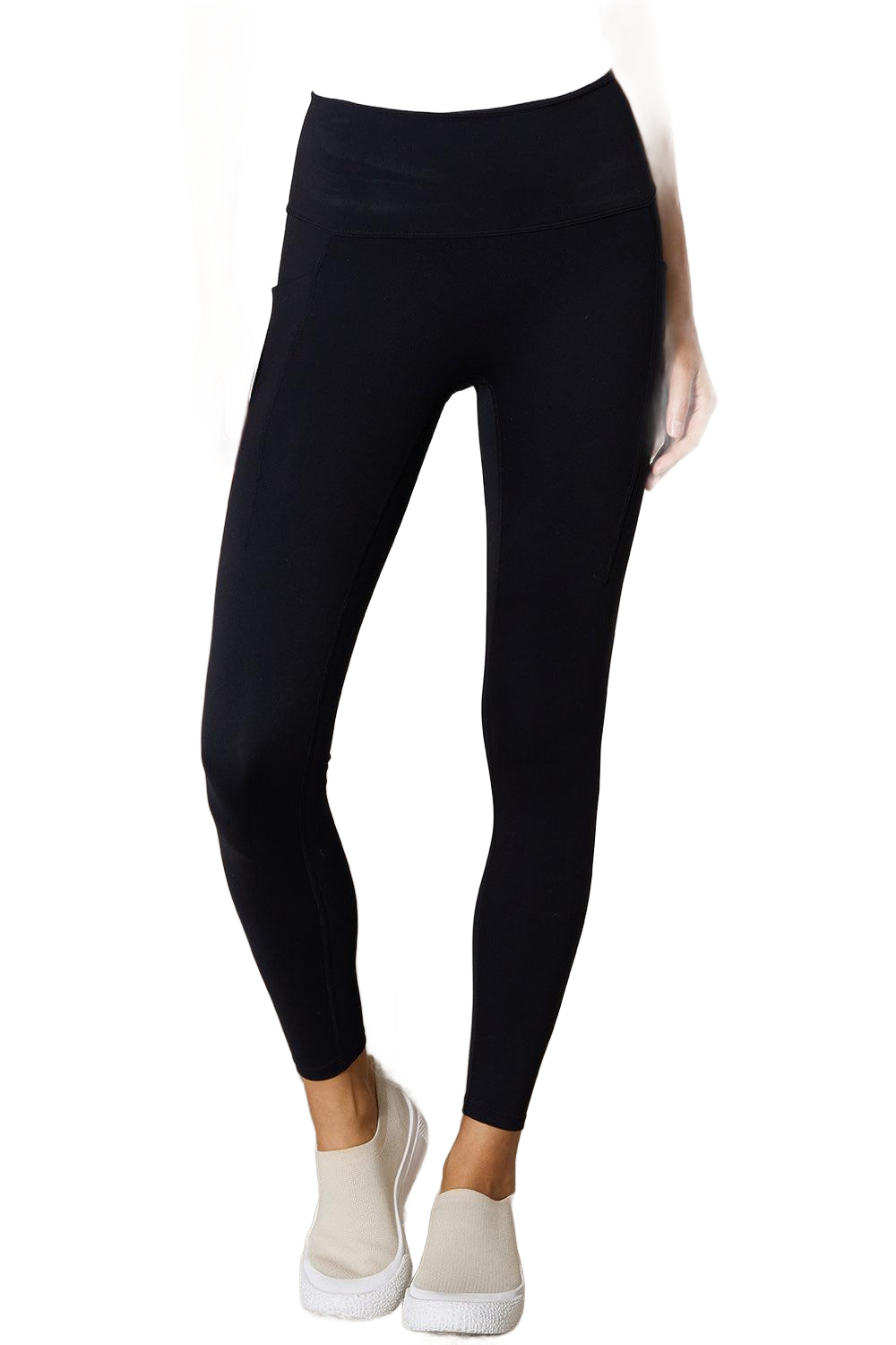 Wide Waistband Sports Leggings