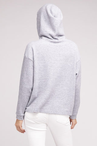 Hooded Brushed Mélange HACCP Sweater