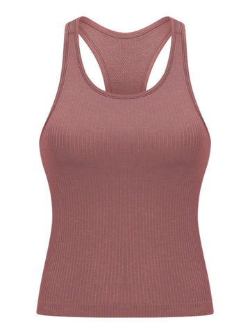 Round Neck Racer back Active Tank