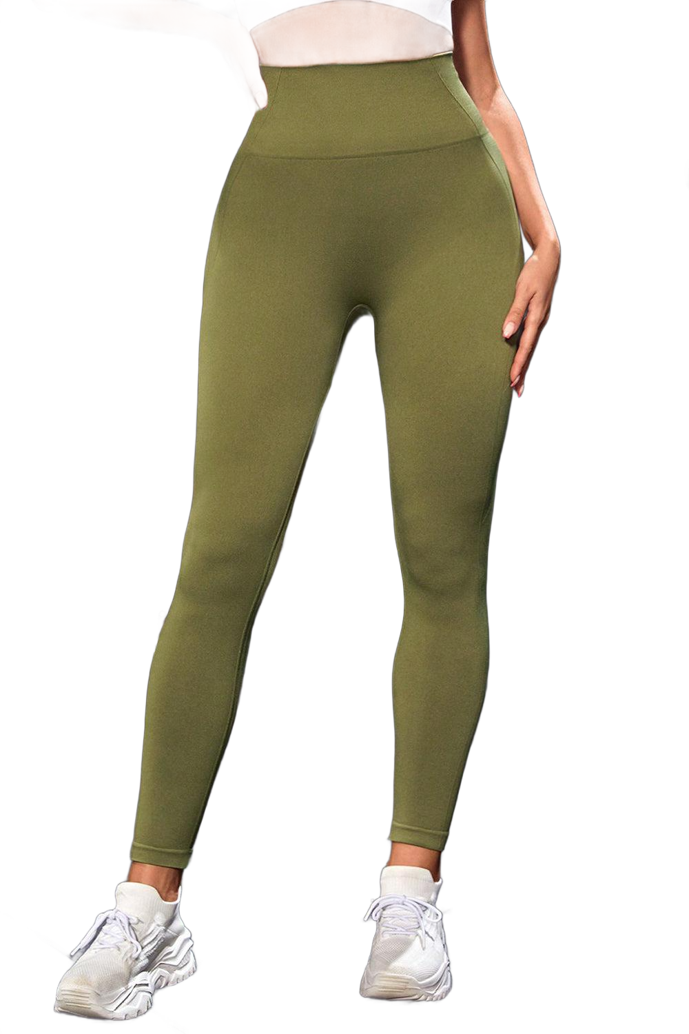 Wide Waistband Sports Leggings