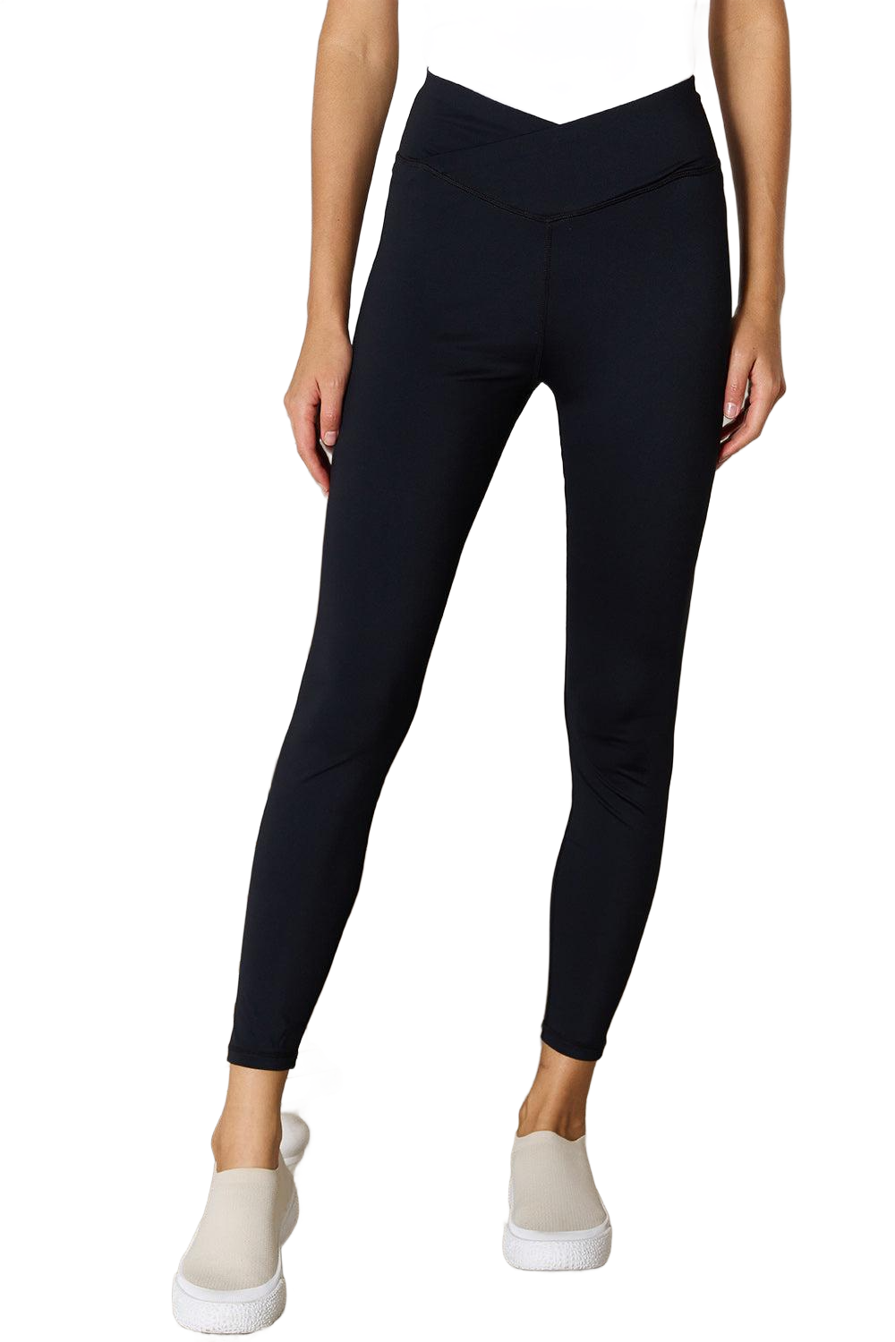 V-Waistband Sports Leggings