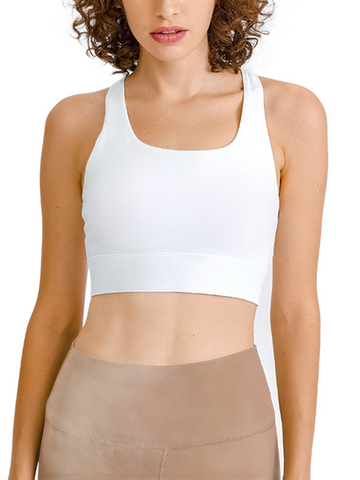 Square Neck Racer back Cropped Tank