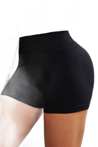 Slim Fit High Waistband Active Shorts