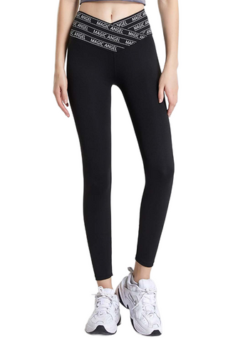 Wide Waistband Sports Pants