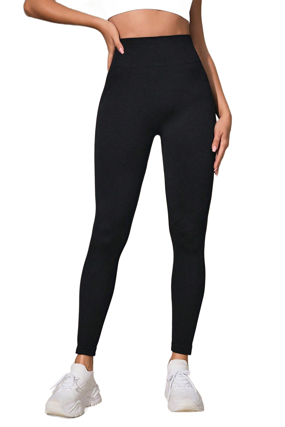 Wide Waistband Sports Leggings