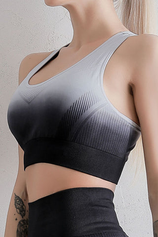 Gradient Racer back Sports Bra