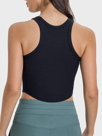 Round Neck Racer back Active Tank