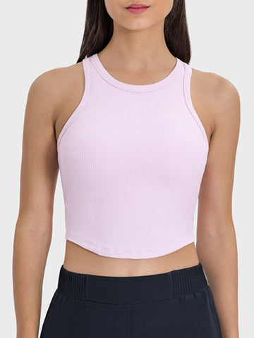 Round Neck Racer back Active Tank