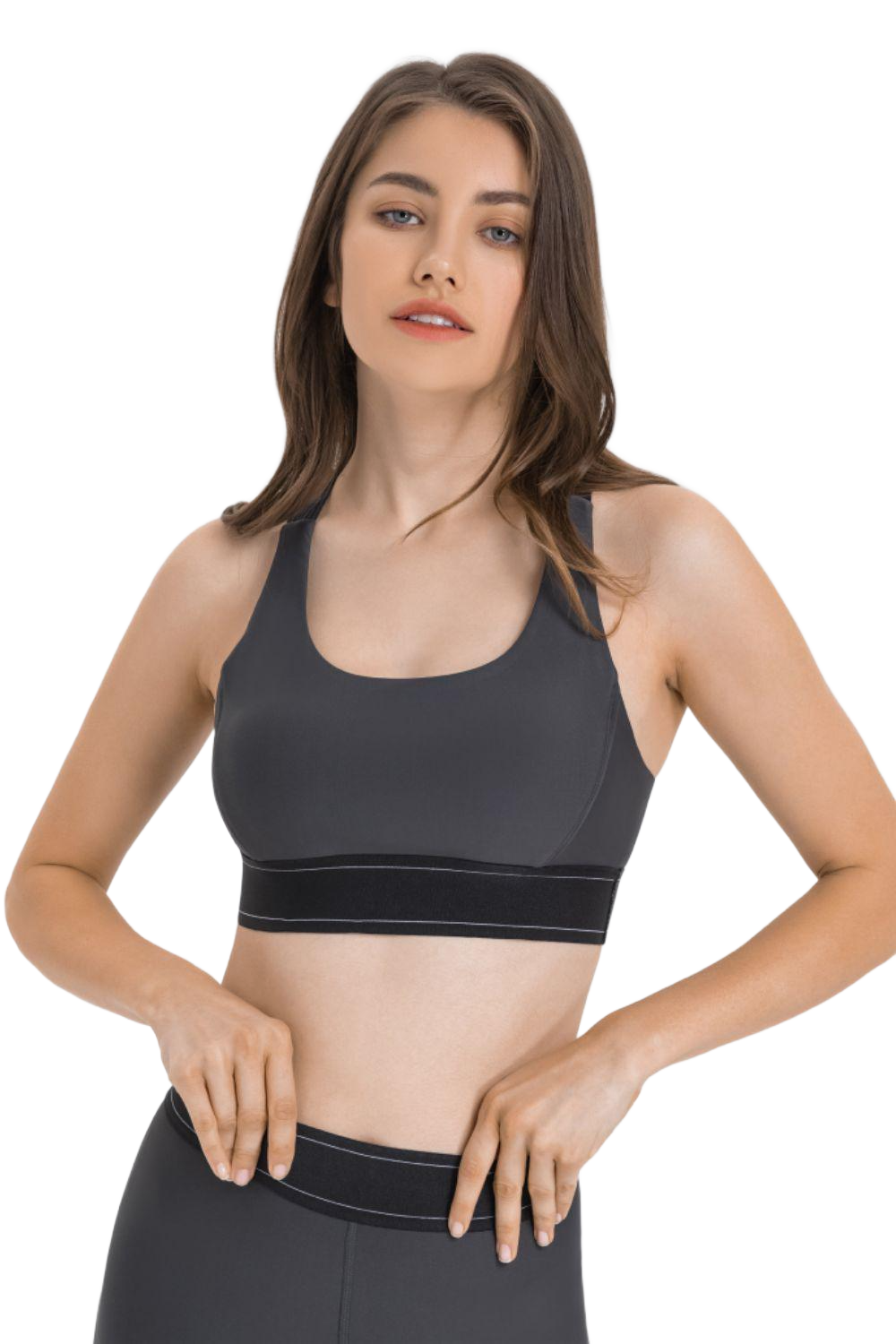 Contrast Sports Bra