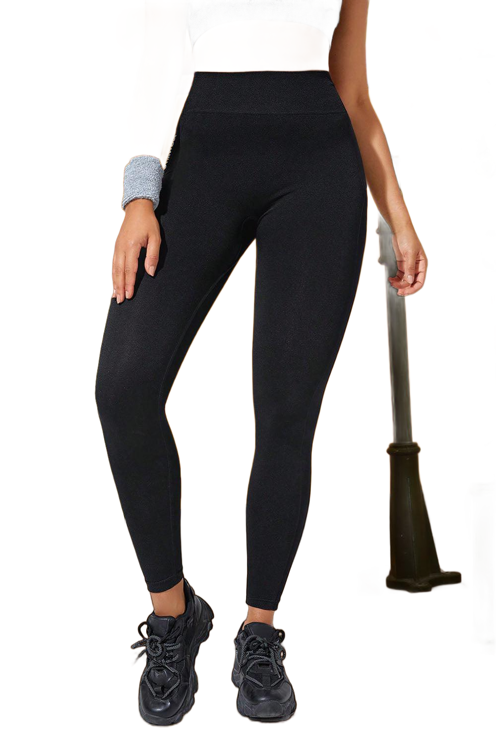 Wide Waistband Sports Leggings