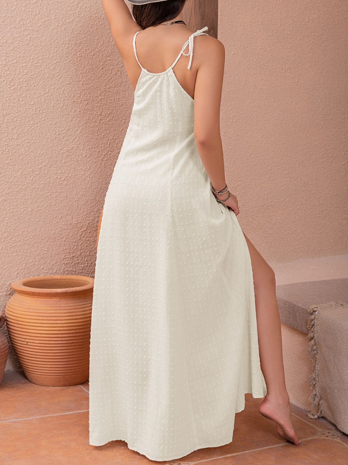 Cutout Sleeveless Maxi Dress