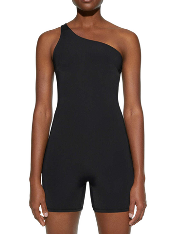 Single Shoulder Active Romper