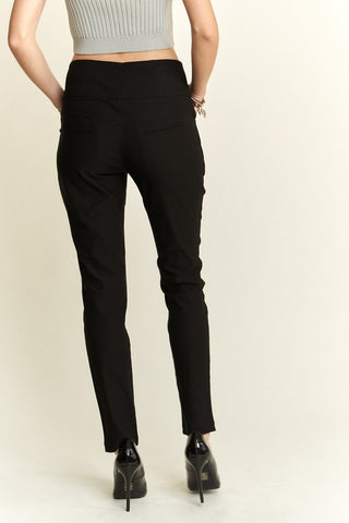 A High Waist Skinny Pants