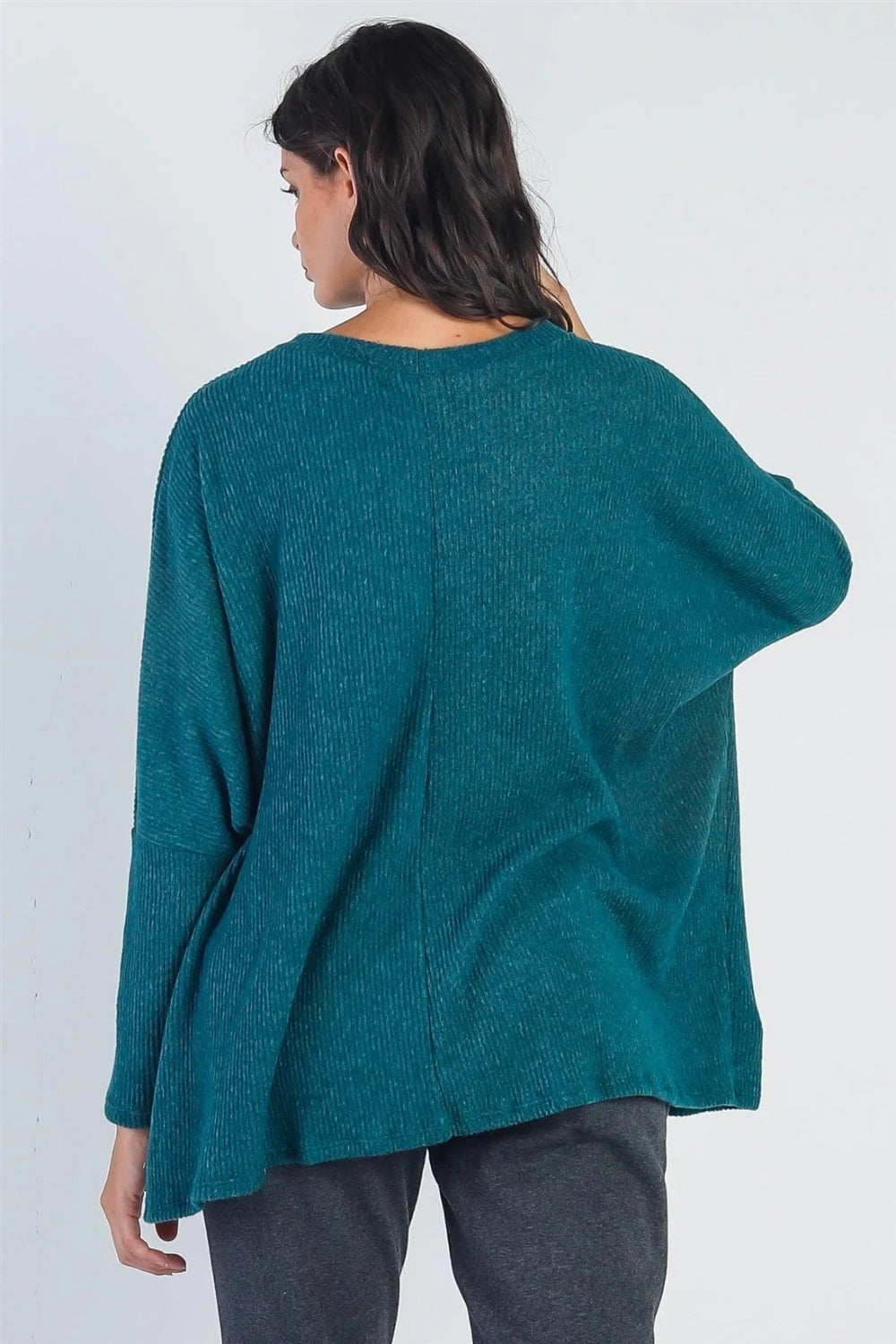 Round Neck Long Sleeve Sweater