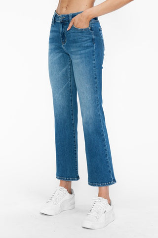 Full Size Cat's Whiskers Mid-Rise Ankle Jeans