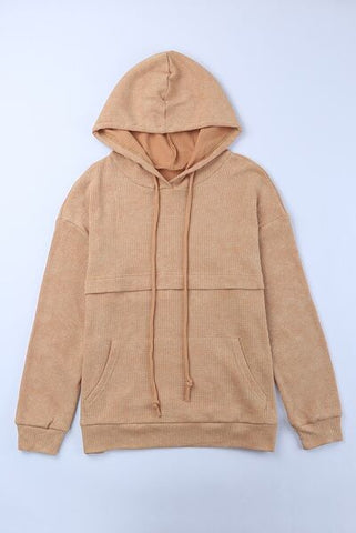 Waffle Knit Hoodie