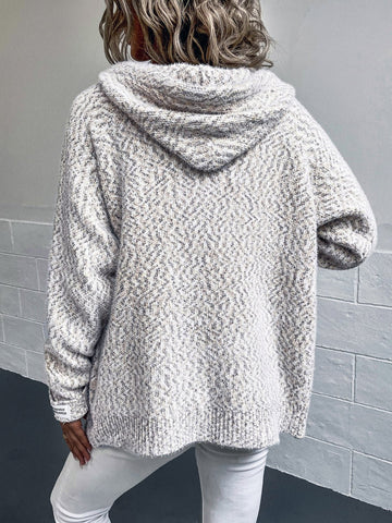 Zip-Up Hooded Sweater | Hoodies For All Kind