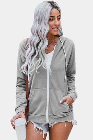 Solid Pocket Zipper Hoodies For All Kind