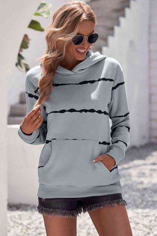 Striped Kangaroo Hoodie Hoodies For All Kind