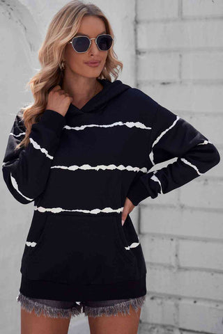 Striped Kangaroo Hoodie Hoodies For All Kind