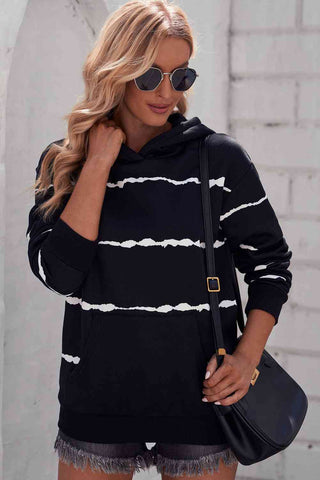 Striped Kangaroo Hoodie Hoodies For All Kind