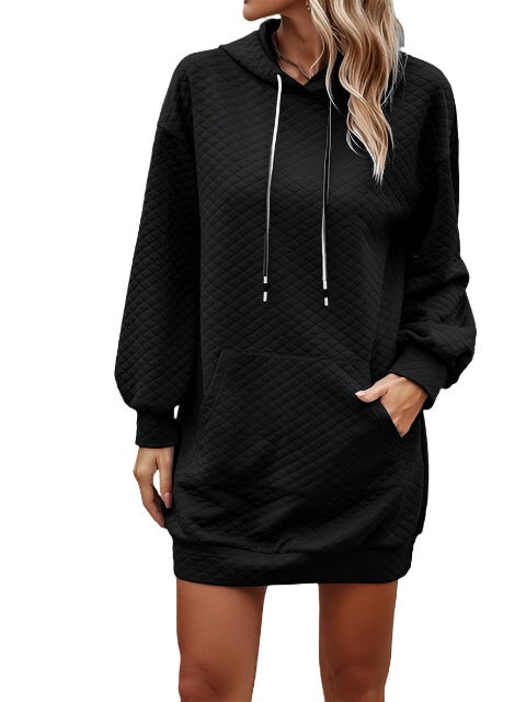 Textured Tunic Hoodie Hoodies For All Kind