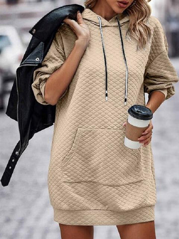 Textured Tunic Hoodie Hoodies For All Kind