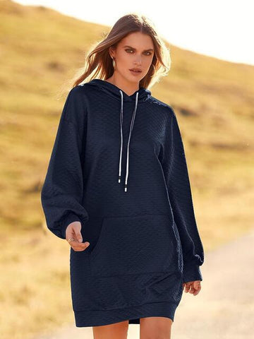 Textured Tunic Hoodie Hoodies For All Kind